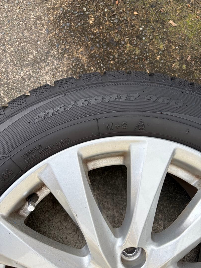 トヨタ 17インチ ホイールセット　スタッドレス　215/60R17 カムリ純正