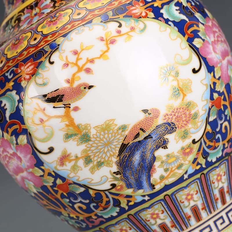 景徳鎮  花瓶  乾隆官窯浄瓶   装飾品工芸品 美術品 置物