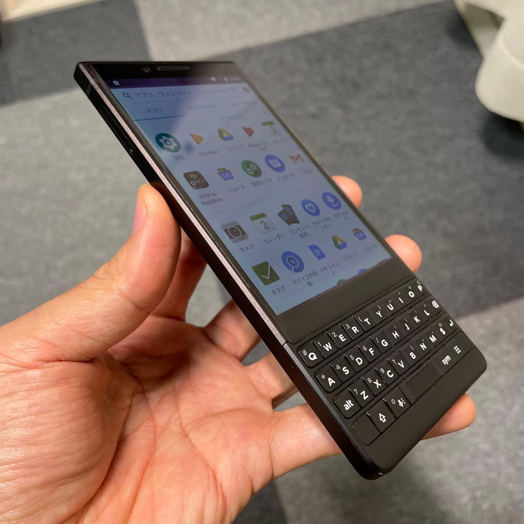 【美品】ブラックベリーKEY2 128GB ＋ケース