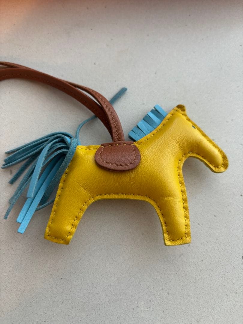 HERMES エルメロス　ロデオ　PM D刻印　ジョーヌナプル/セレスト