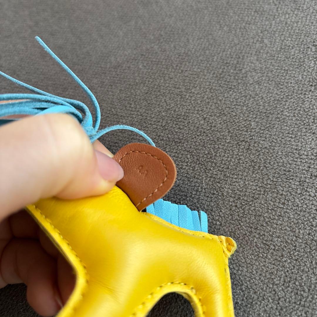 HERMES エルメロス　ロデオ　PM D刻印　ジョーヌナプル/セレスト