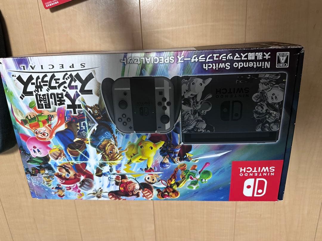 Nintendo Switch 本体（グレー）＋人気ソフト6本セット ケース付き