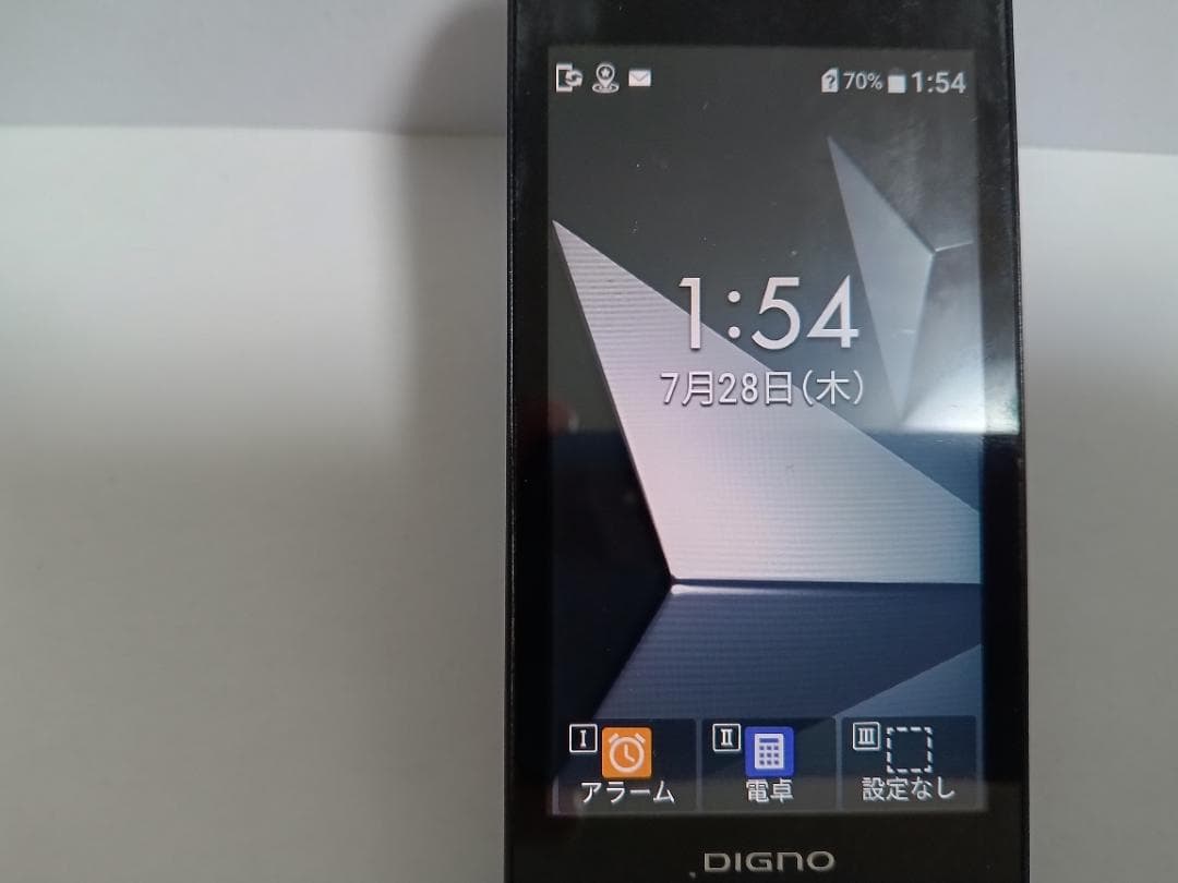 ☆ Y!mobile DIGNO ケータイ4 A203KC ブラック