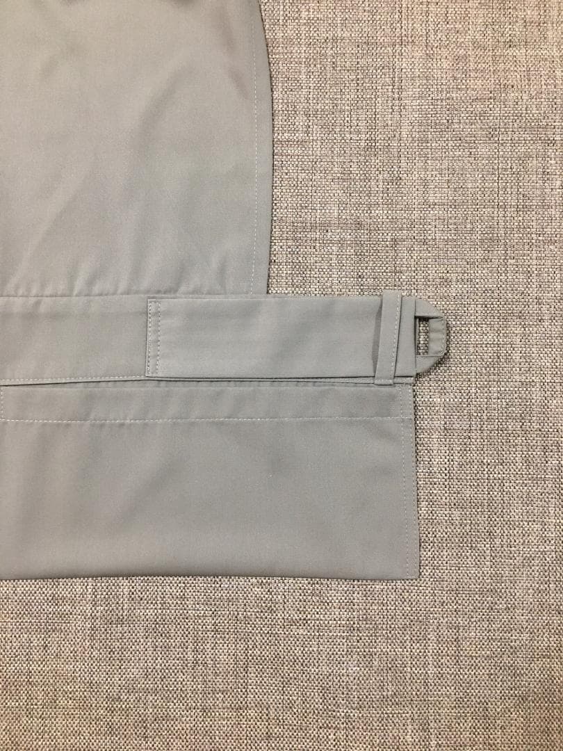 茶道稽古着　二部式　ツイル　グレーカーキ