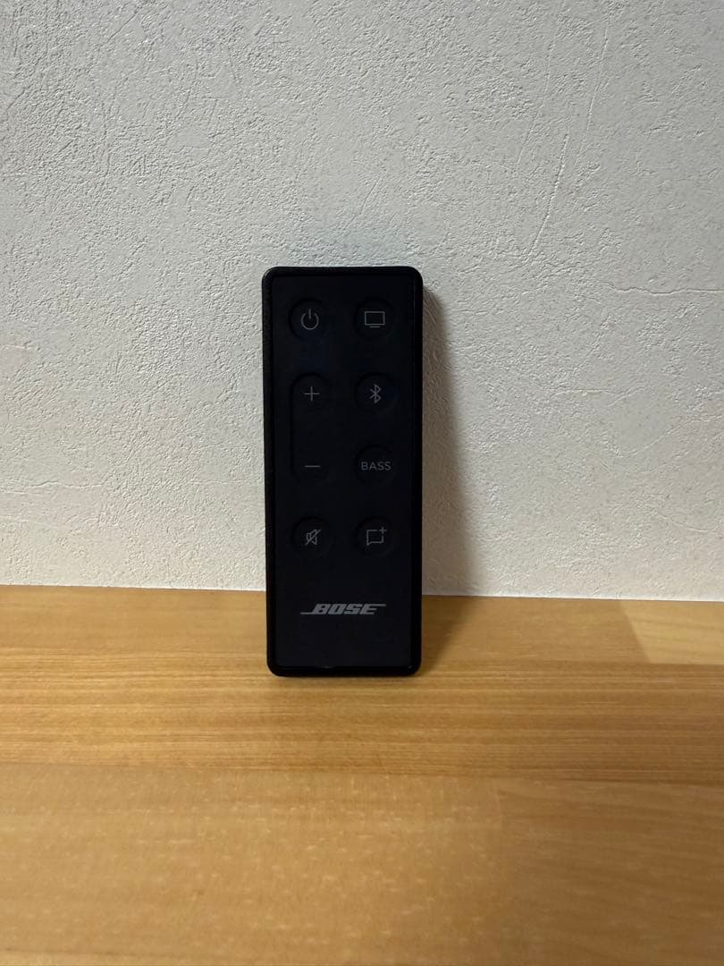 Bose サウンドバー スピーカー ブラック リモコン付き 黒