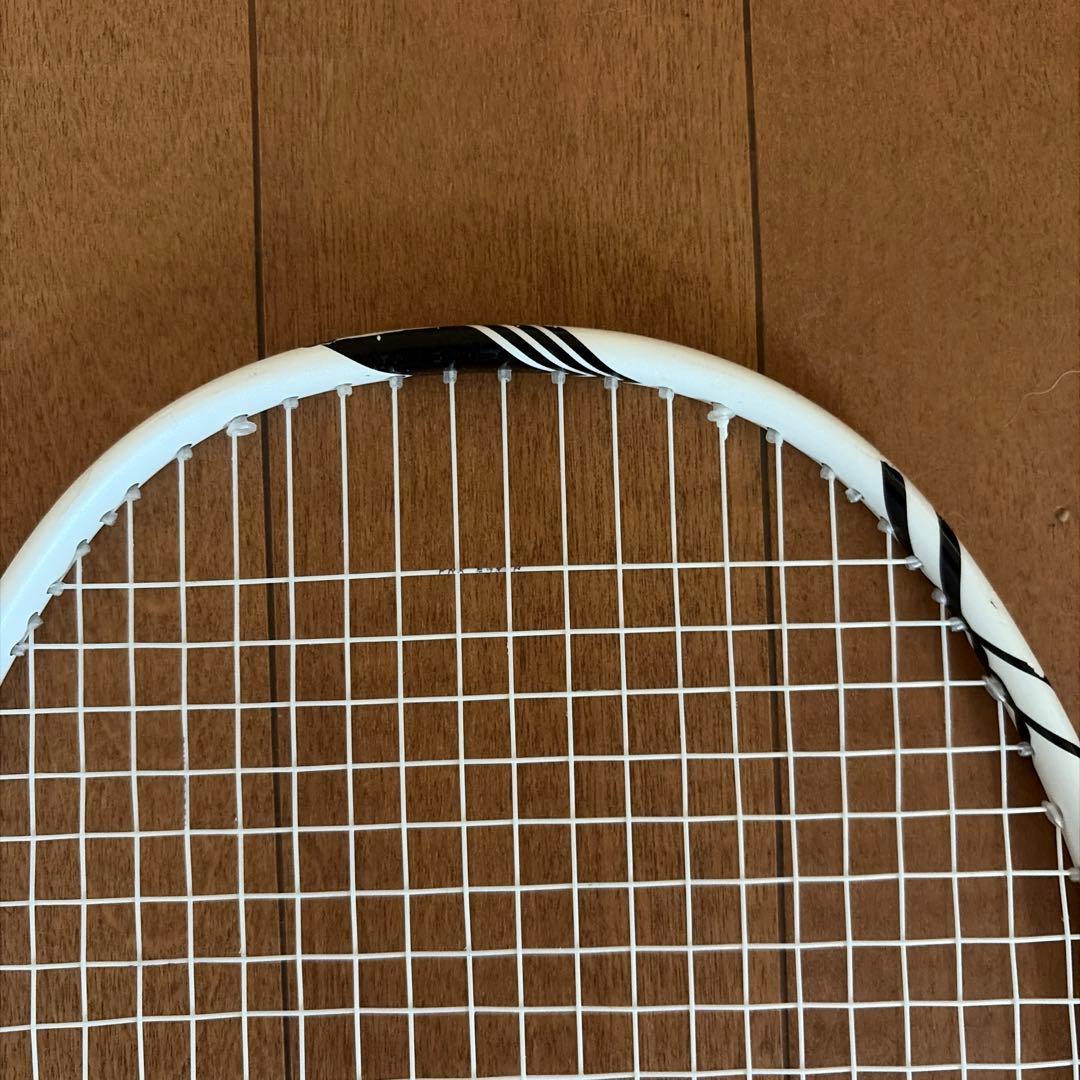 バドミントンラケット 2本セット L5 ホワイト/ブラック