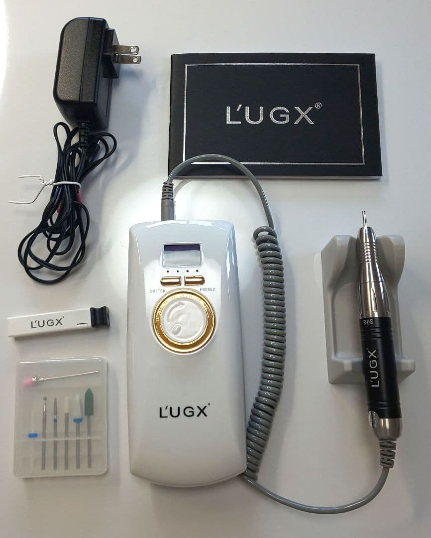 L'UGX 電動ネイルマシン 30000RPM プロネイルマシン機器