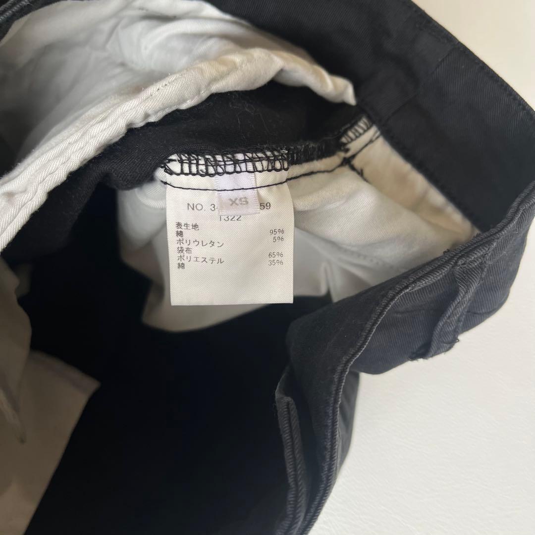 ロンハーマン　ワイドチノパンツ　RHC　ブラック　ボリューム　デニム　スラックス