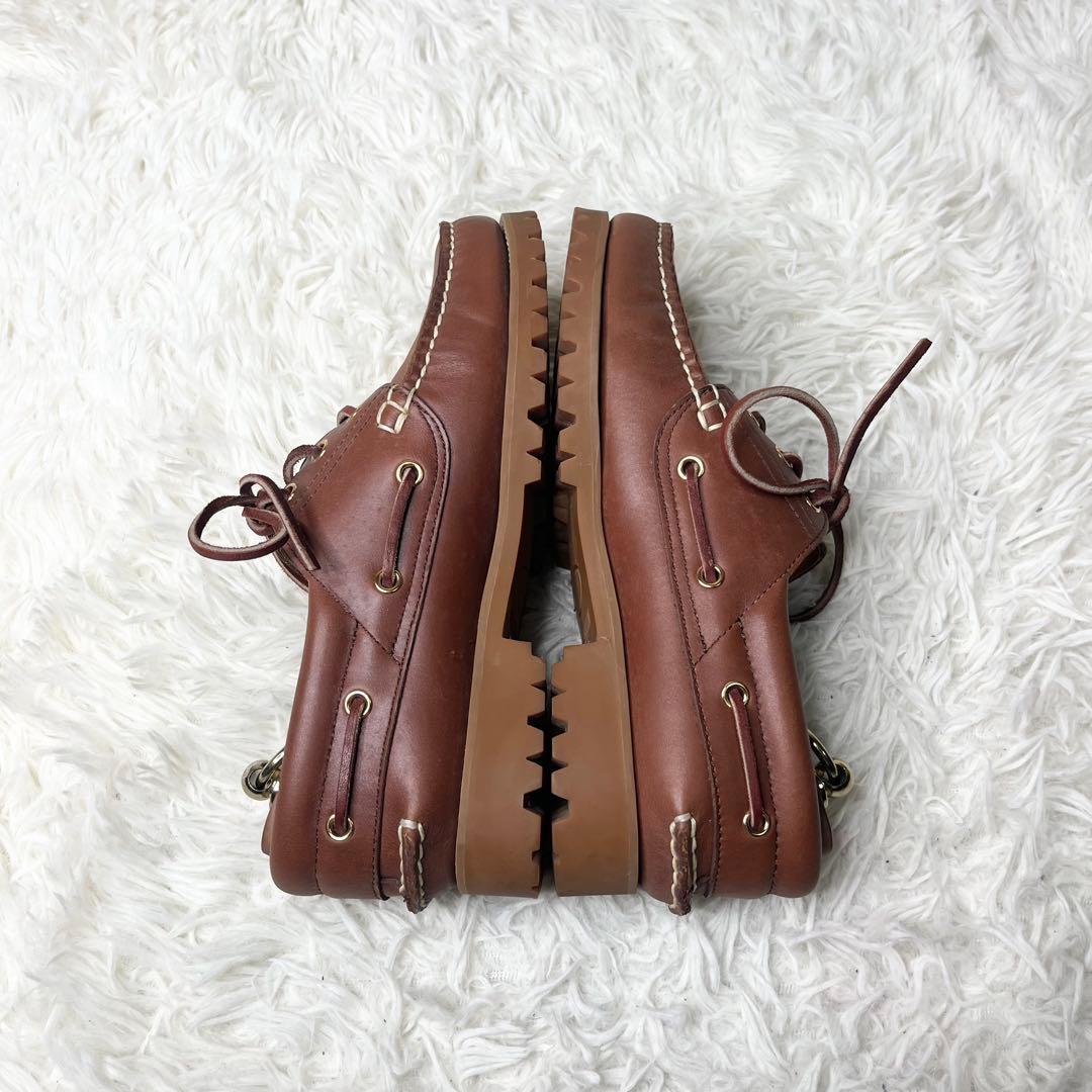 【極美品】 REGAL リーガル 3EYE デッキシューズ JE38 25cm