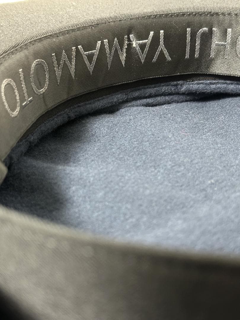 ✨美品✨ヨウジヤマモト プールオム 23AW シワギャバ キャスケット