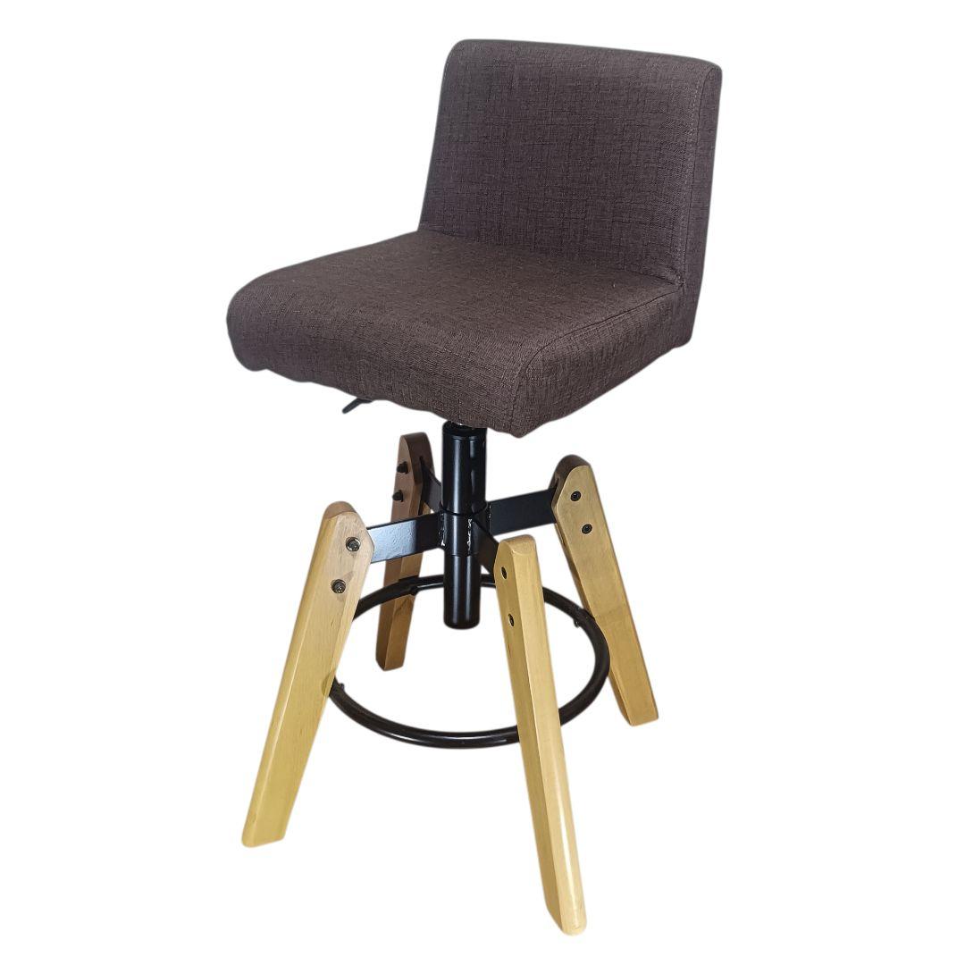 福岡大川大商産業製　カウンターチェア　昇降式 回転 高さ調整可