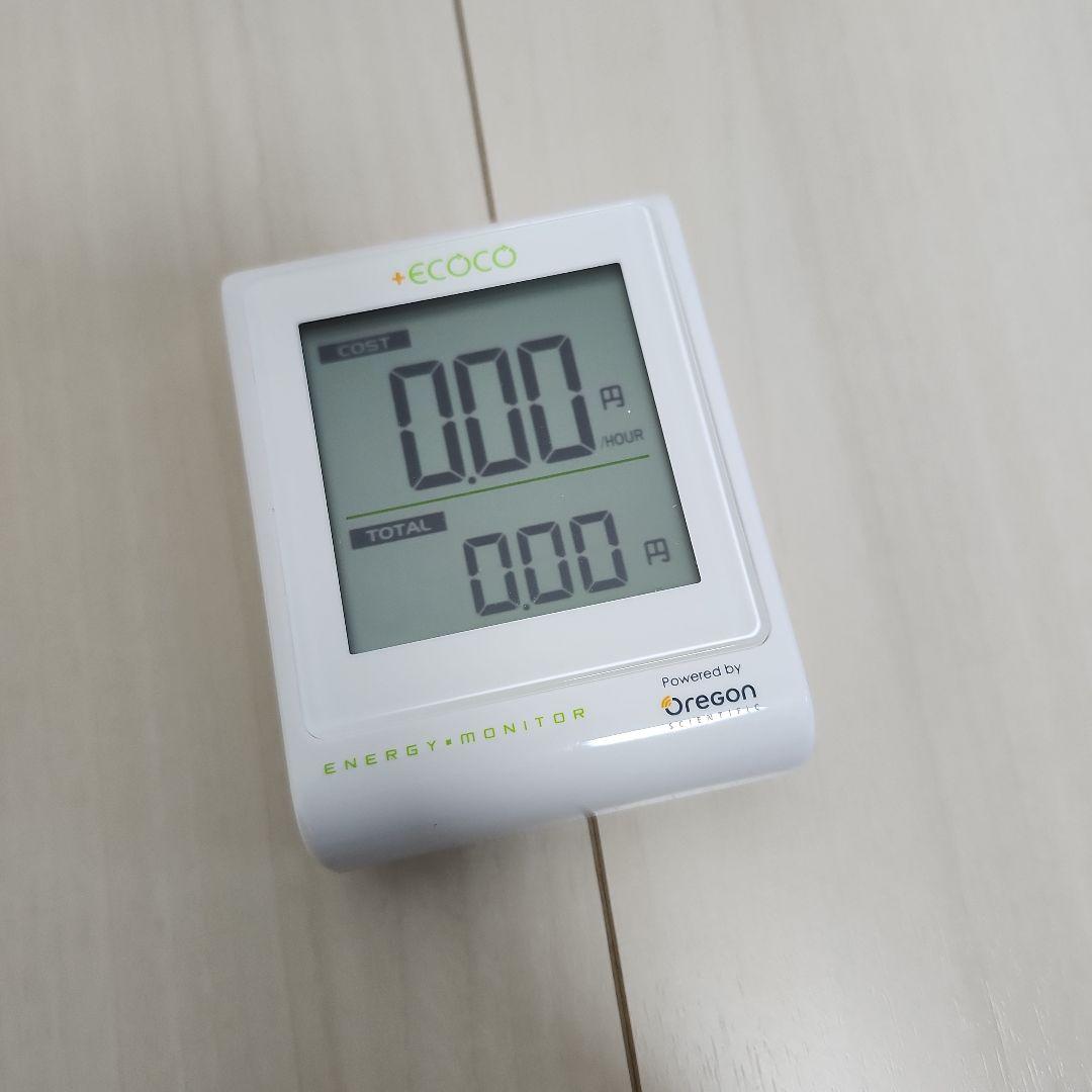 oregon 節電アドバイザー +ecoco EMS100J 消費電力モニター
