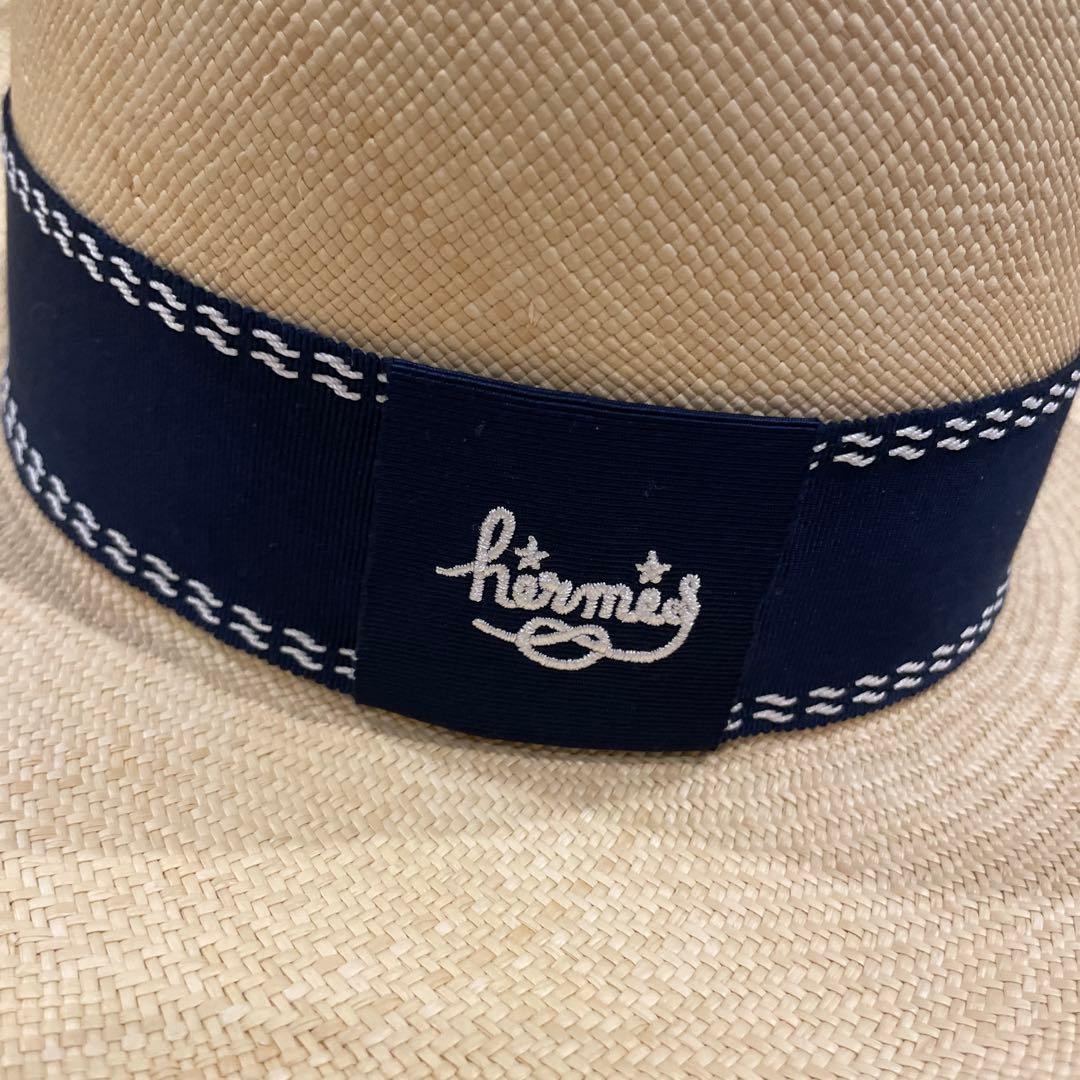 Hermès 麦わら帽子 ストローハット　58