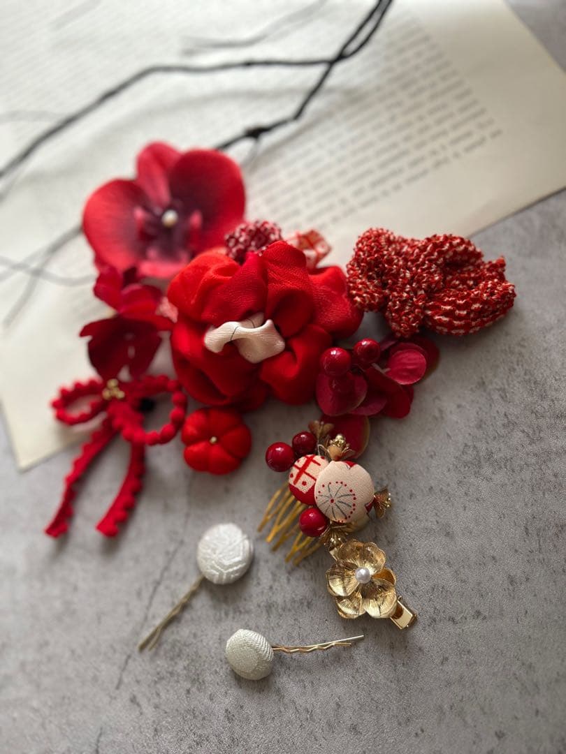 N様order髪飾り♡