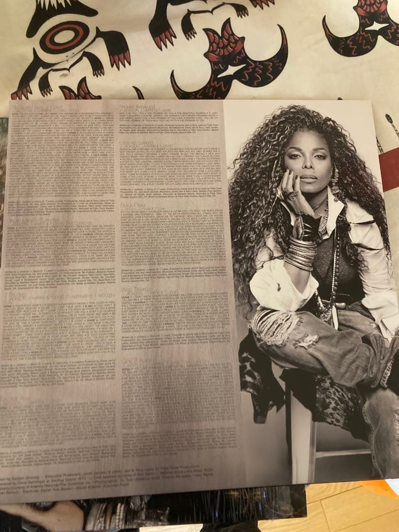 Janet Jackson UNBREAKABLE 限定版レコード