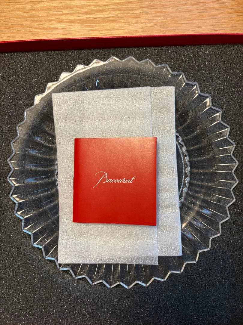 バカラ　プレート直径約20cm