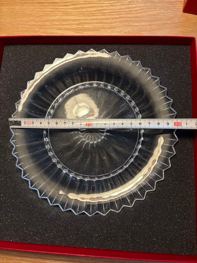 バカラ　プレート直径約20cm