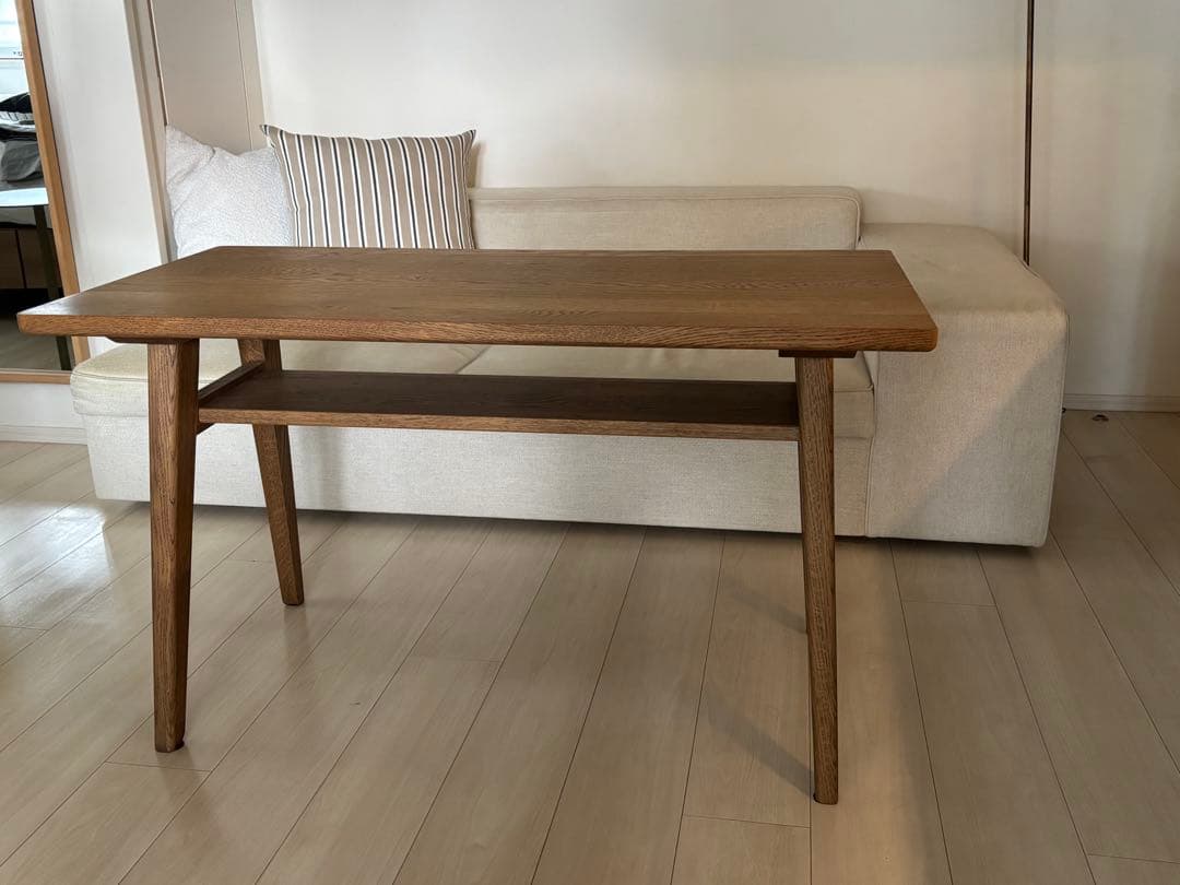 unico ウニコ ADDAY(アディ) カフェテーブル W1000 オーク材