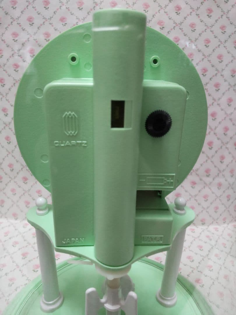 美品 ジャパンヴィンテージ 置時計 日本製 マスタークォーツ 未使用品 当時物