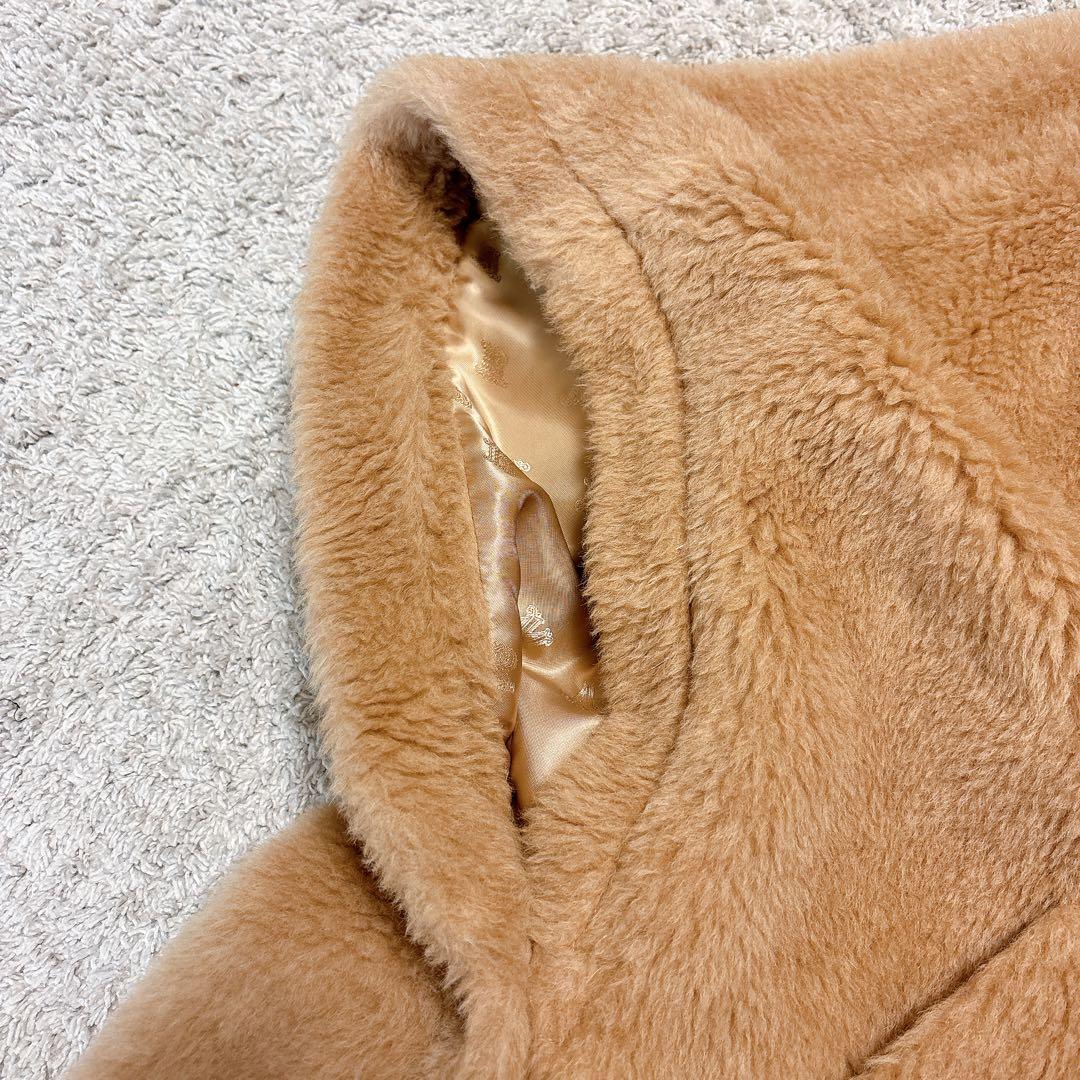 美品マックスマーラ　テディベアUNICAカシミヤ混　サンドTEBE1