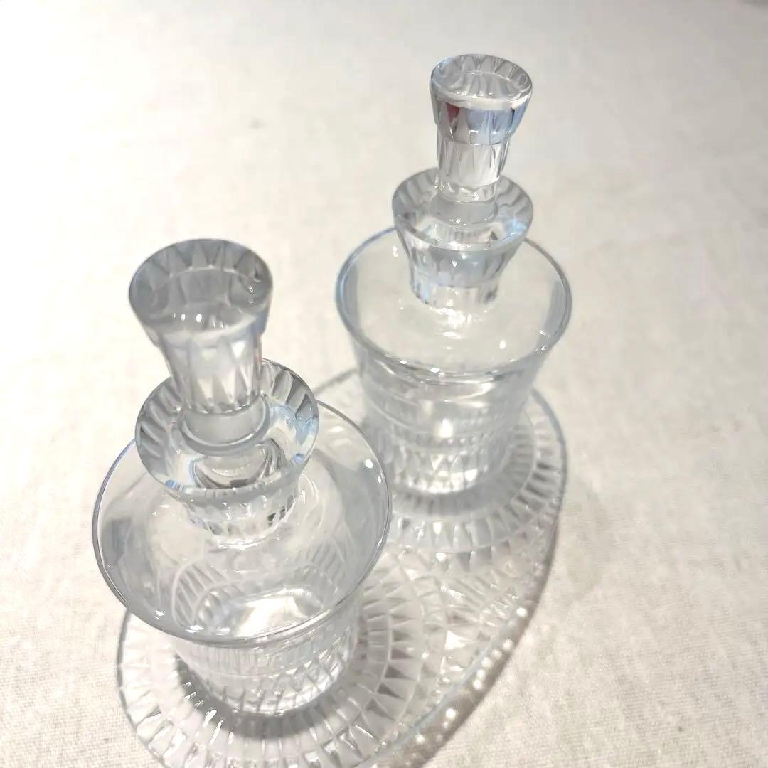 【希少】ルネ・ラリック オイル＆ビネガーセット クリスタル