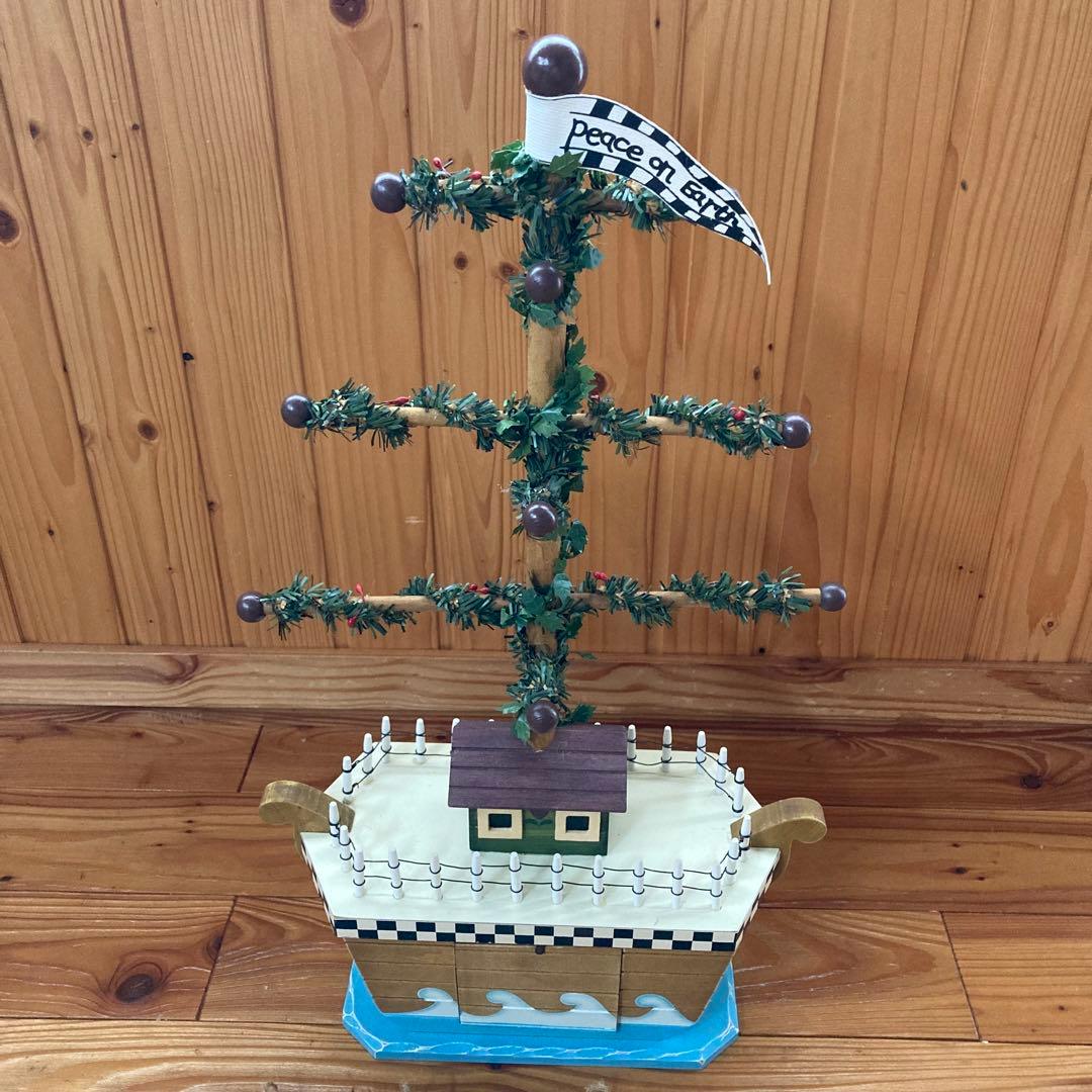 【希少】ノアの方舟　動物　クリスマス飾り　置物　テーブルピース