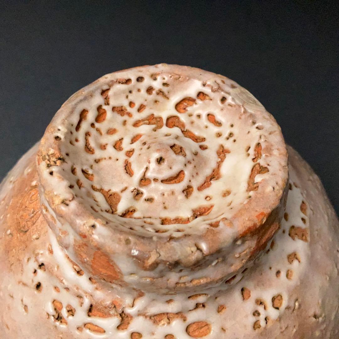 【抹茶碗】萩焼　窯元晴雲山　岡田裕　共箱　初釜　R1272ダN3