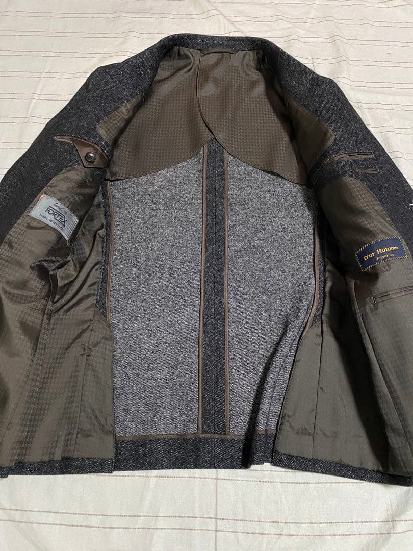 D'orHomme premium◆イタリア製FORTEX生地◆メンズスーツ