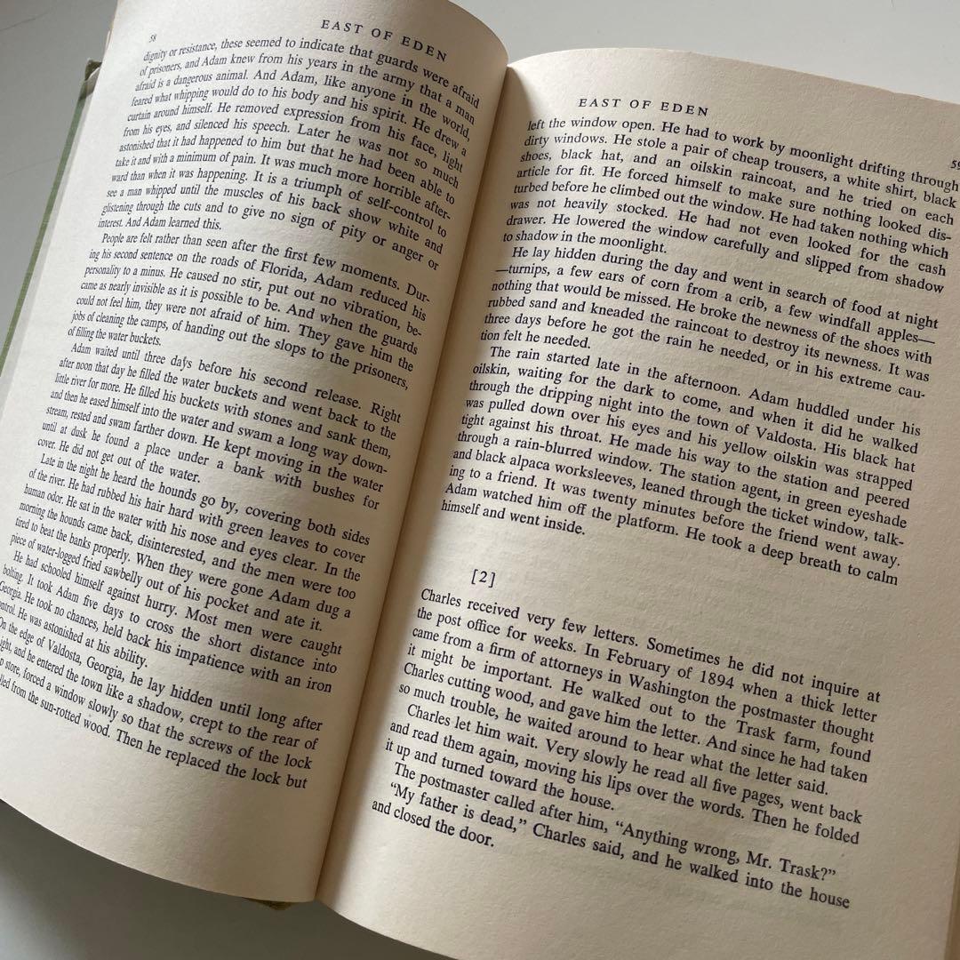 希少 East of Eden・Steinbeck 初版 First 1952