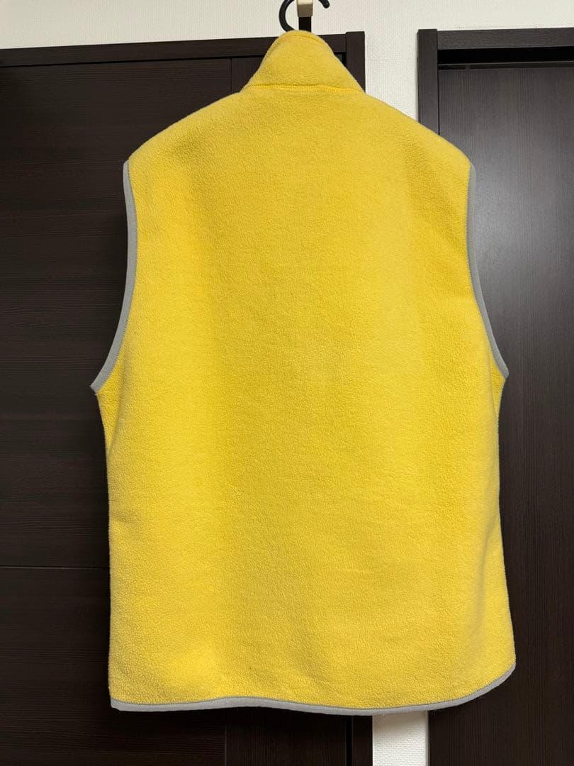 patagonia シンチラ　フリース　ベスト M イエロー　USA