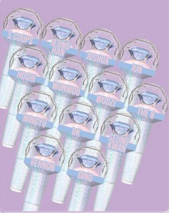 SEVENTEEN light stick アクセサリー　ジュン　carat棒