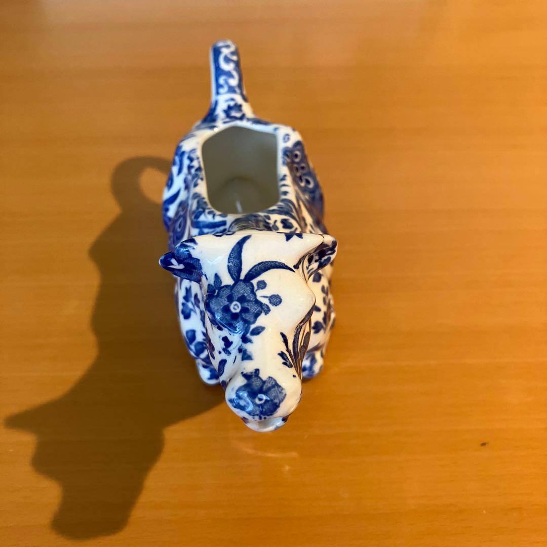 美品　バーレイ　リーガルピーコック　カウクリーマー（ミルクピッチャー）