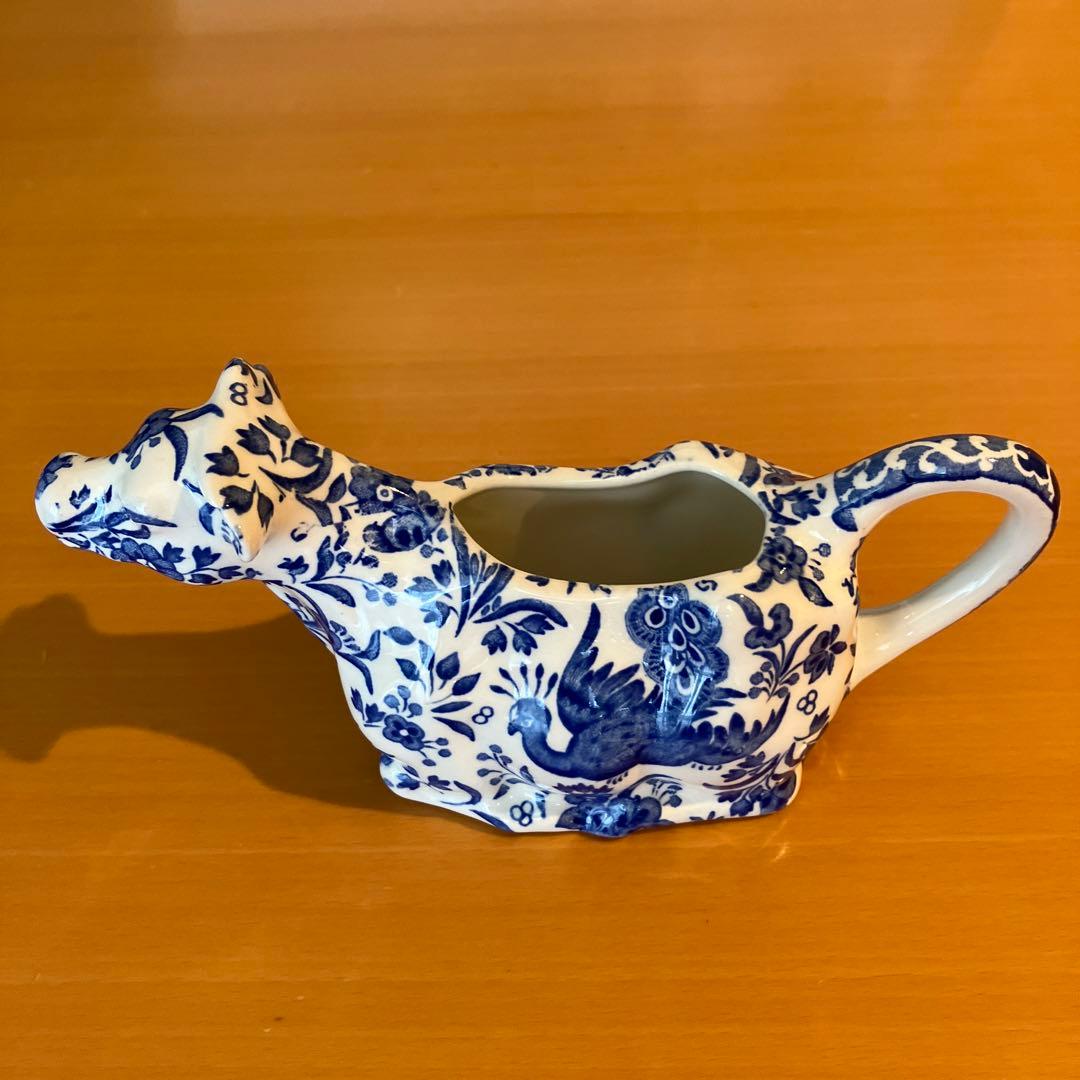 美品　バーレイ　リーガルピーコック　カウクリーマー（ミルクピッチャー）