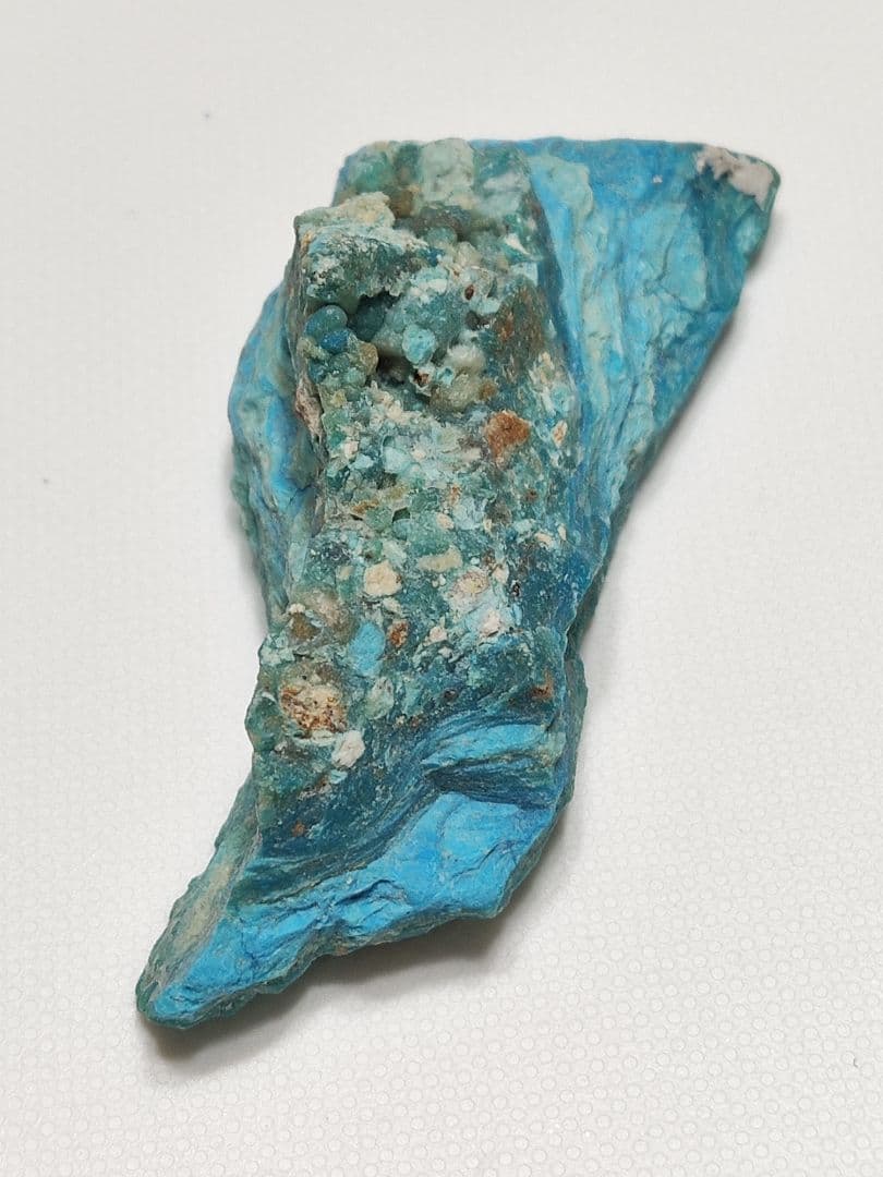 パワーストーン　天然石　ペルー産　ジェムシリカ　ブルーオパール　22g　N756