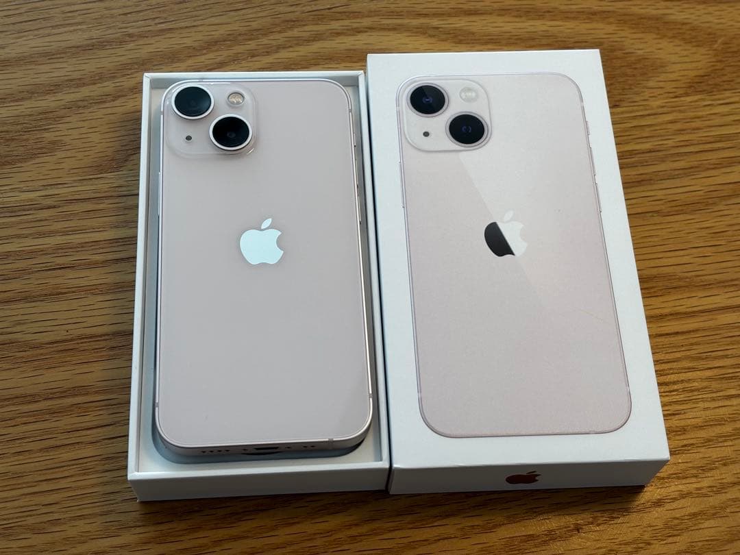 美品　Apple iPhone 13mini ピンク 本体+全ての付属品