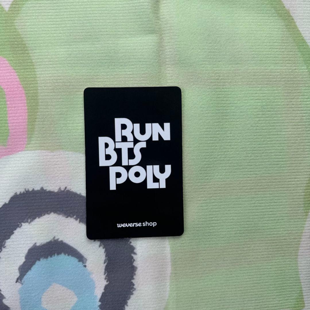 BTS RunPoly Highlight Package 当選 ジン トレカ