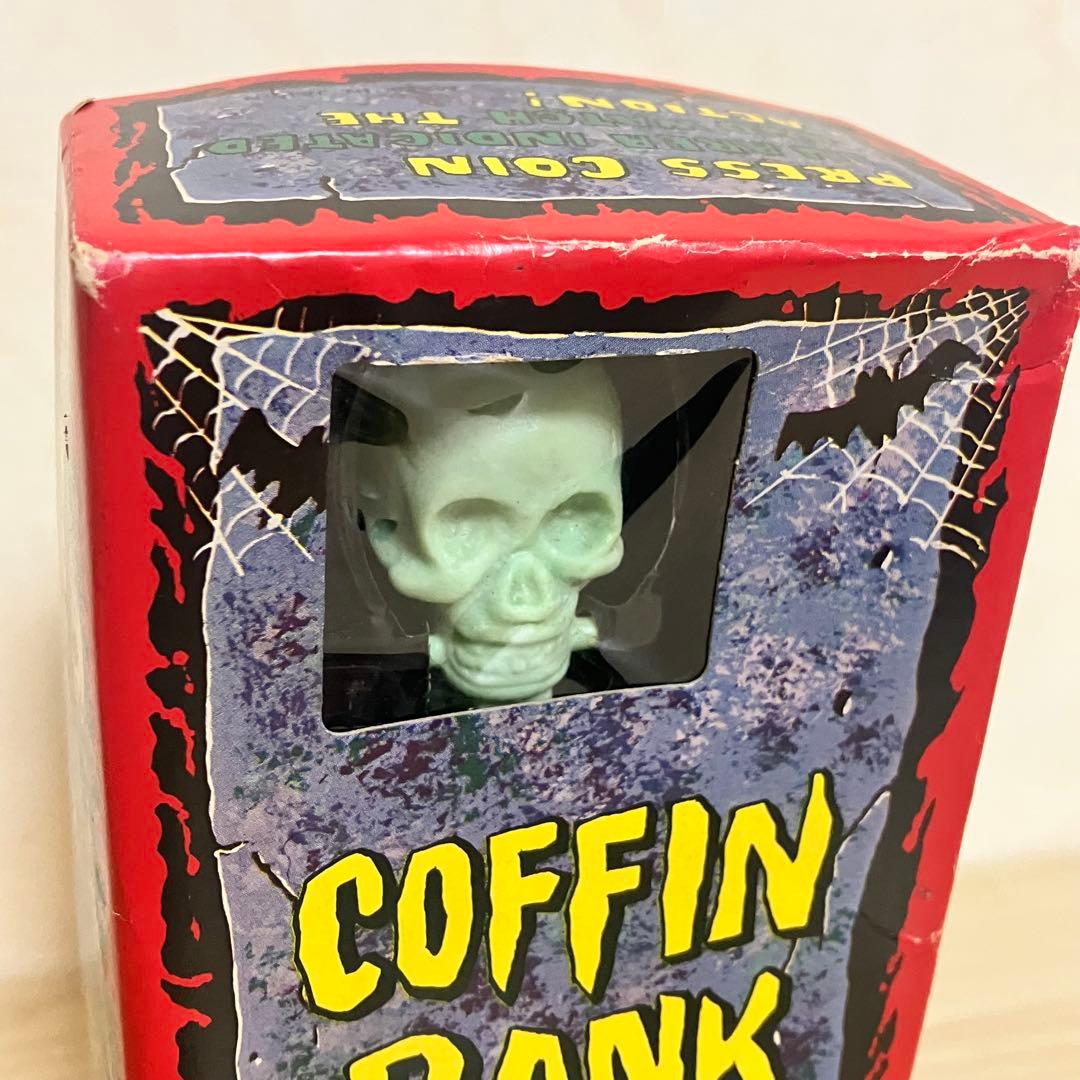 【当時物・レア】COFFIN BANKコフィンバンク ヴィンテージ ブリキ製貯金