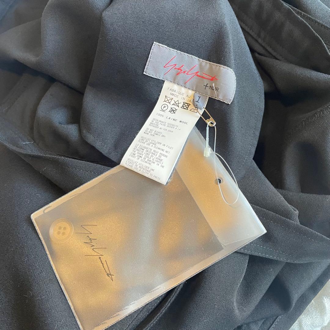 Yohji Yamamoto +Noir ヨウジヤマモト　黒　サルエルパンツ