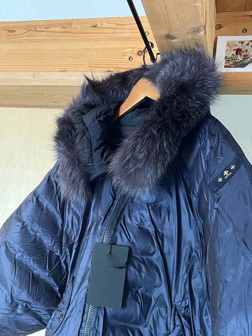★新品タグ付き★TATRAS タトラス MALE　ラクーンファー　リバーシブル