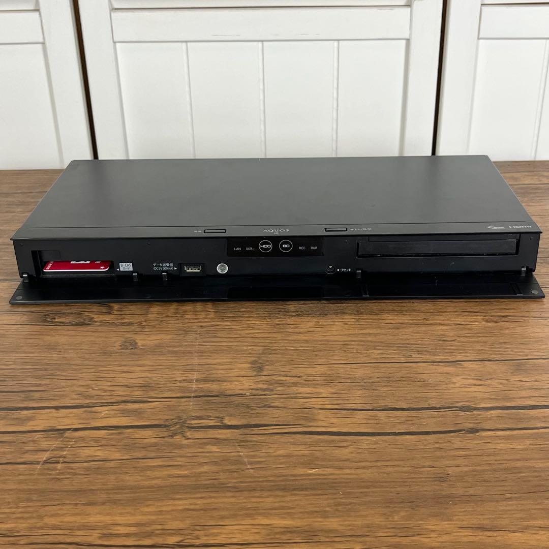 SHARP ブルーレイレコーダー　BD-NT1000 2016年製　リモコン付き