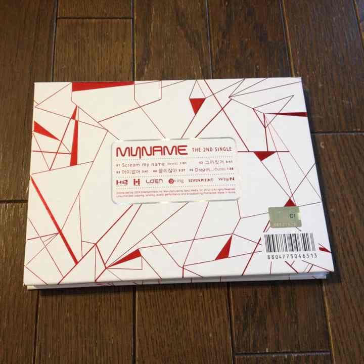 値下げ！K-pop MYNAME CD