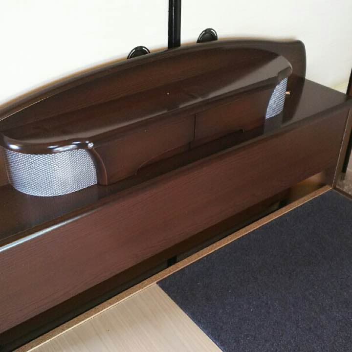 トヨタの収納付きシングルベット