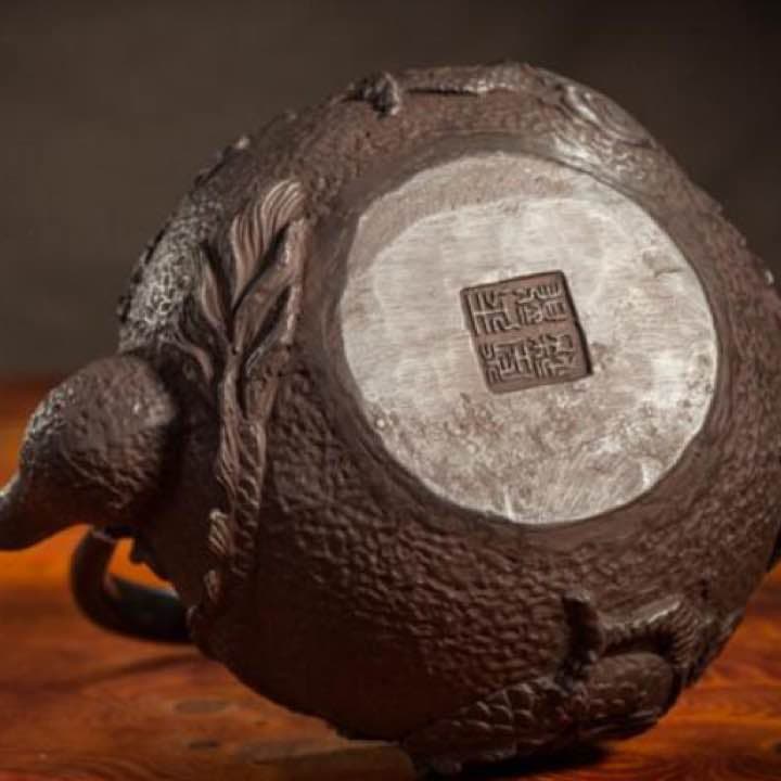 鉄器 急須 伝統工芸 手作り 鉄分補給 鉄瓶　YZS-073