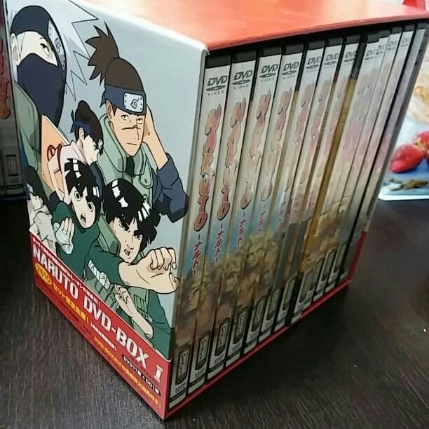 NARUTOのDVD BOX