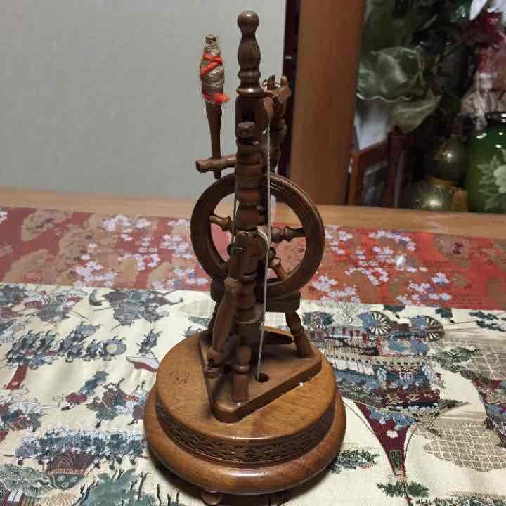 アンティーク 木製オルゴール