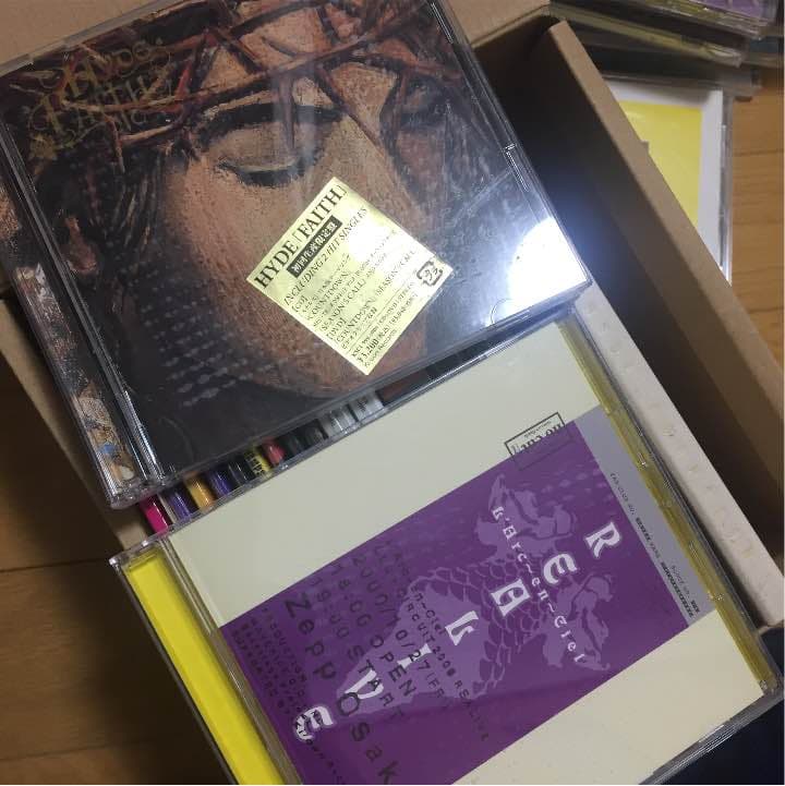 ラルクアンシエル VAMPS HYDE CD&DVD
