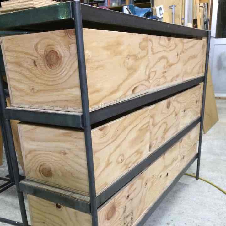 アイアン家具 オーダー受付　足場板