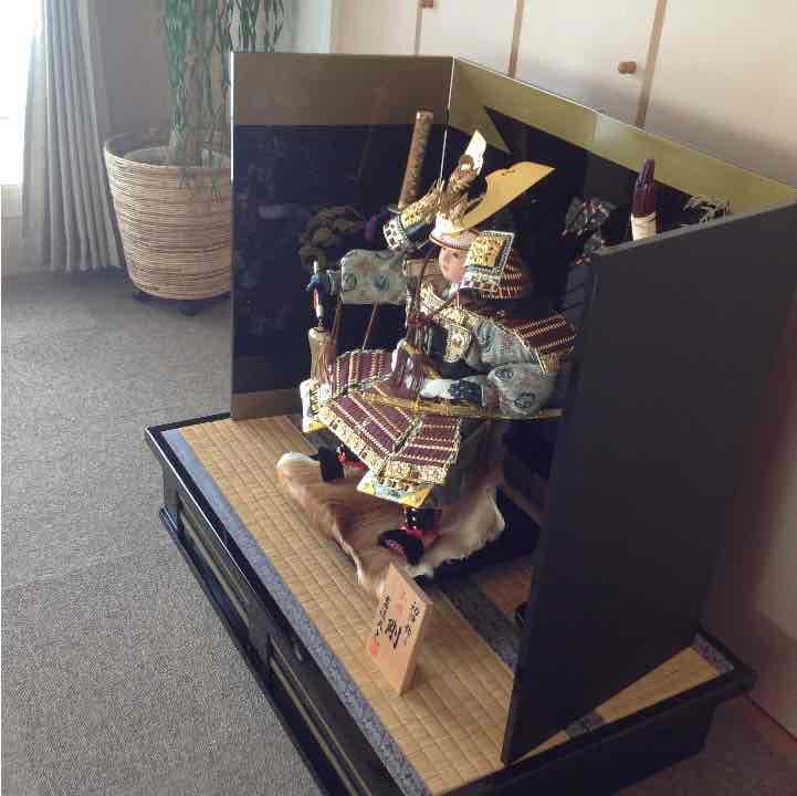 吉徳大光  初陣飾 正絹 剛 五月人形