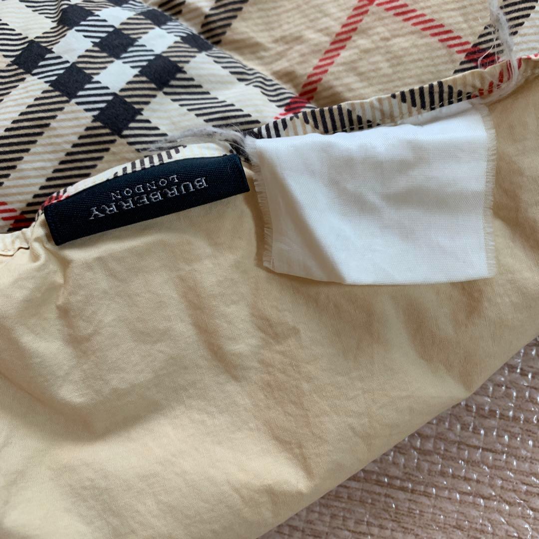 バーバリー ダウンひざ掛け